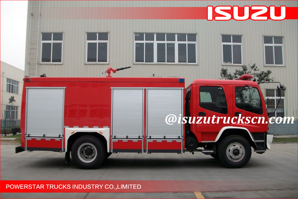 5000L Isuzu FVR FVZ FTR Chassis Water Fire Tender Vehicle