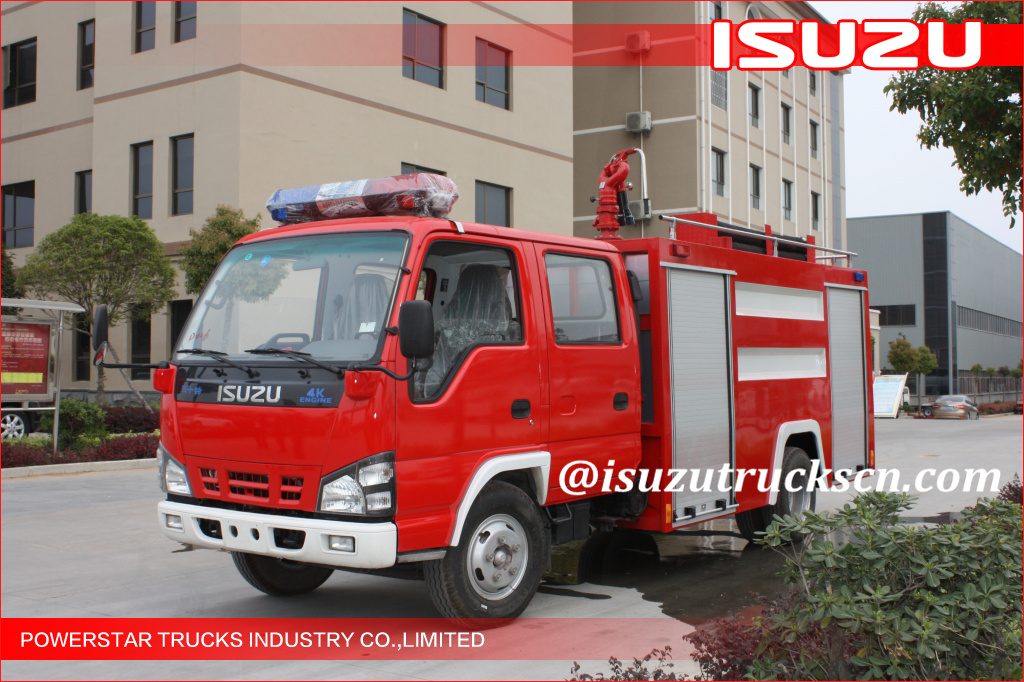 Isuzu NKR77 Fire Rescue Vehicle Delivery to Philippines