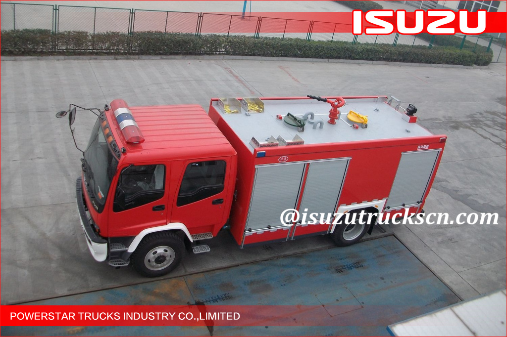 Brand new 5000L Isuzu FTR Chassis Water Fire Tender Vehicle