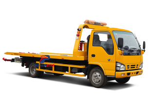 Isuzu 3tons flatbed tow wrecker trucks