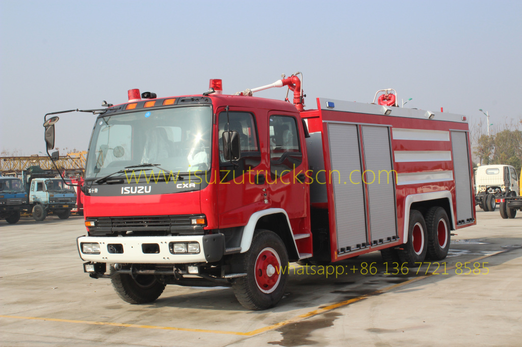 Foam Powder Fire Vehicle Isuzu