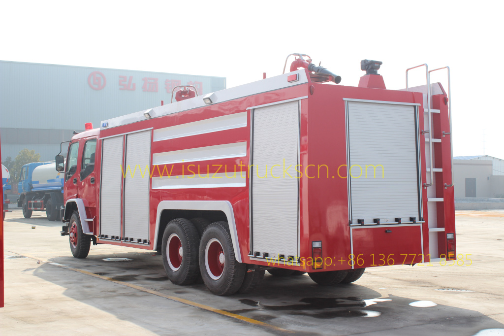 Foam Powder Fire Vehicle Isuzu