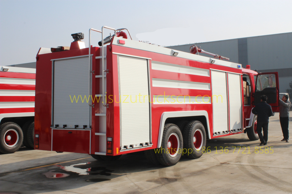 Foam Powder Fire Vehicle Isuzu