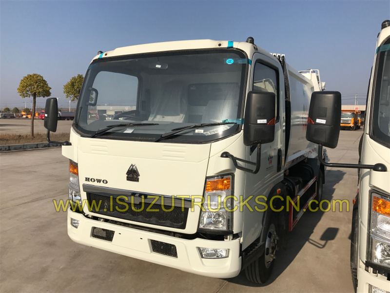 Refuse Compactor vehicle HOWO Waste compactor truck