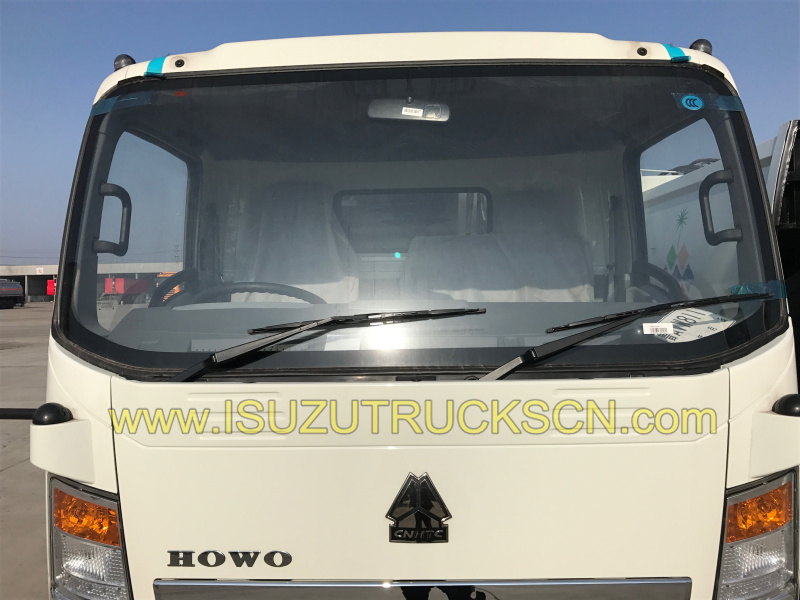 Refuse Compactor vehicle HOWO Waste compactor truck