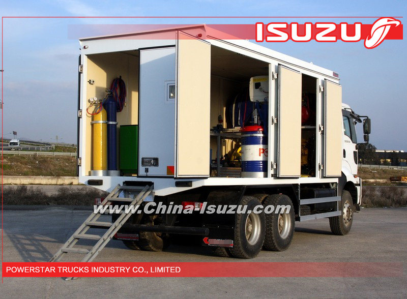 Manufacturer of Isuzu Mobile Workshops & Wagon Trucks 6x6