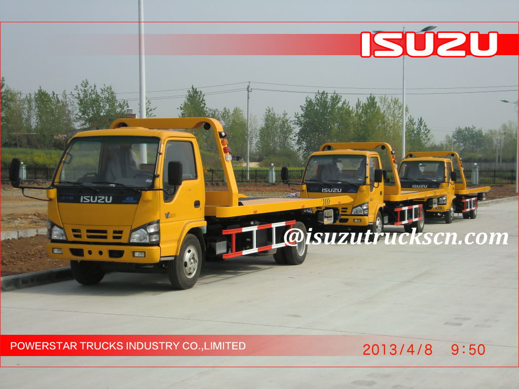 3Tons Isuzu Road Wrecker Truck Emergency Rescue Vehicle