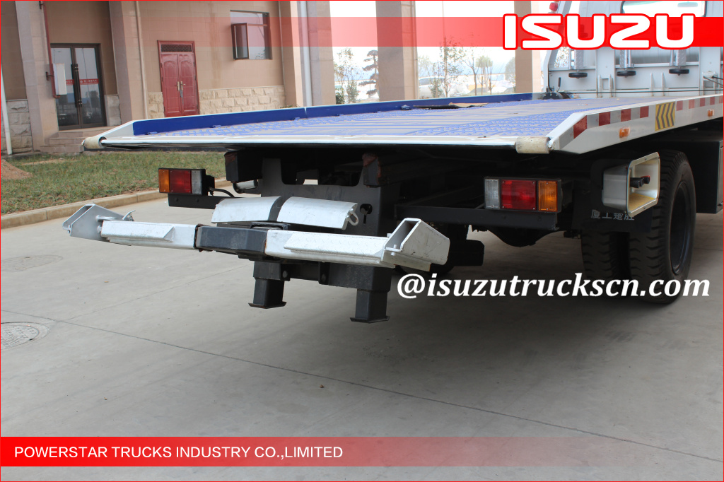 5Tons Isuzu Flatbed Tow Road Wrecker Flatbed Carriers