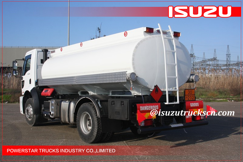 7000L ELF 700P Fuel Oil tank truck Isuzu Chassis with pump