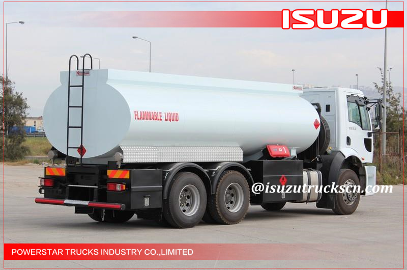 0000L Custom Aluminum Alloy Fuel Oil Tank Truck Isuzu