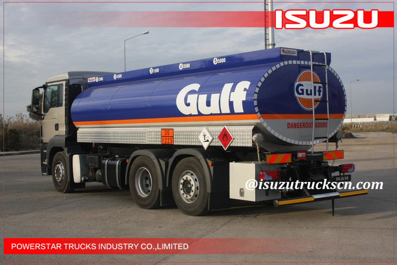 0000L Custom Aluminum Alloy Fuel Oil Tank Truck Isuzu