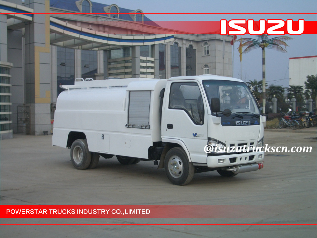 4000L Isuzu Fiscal Refuel Tank Truck for Gasoline/Light Diesel Delivery