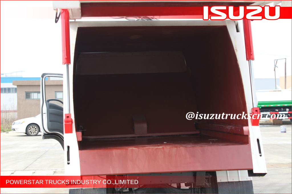 Heavy 4X2 ISUZU 5tons Compression Garbage Truck 8m3 Garbage Compactor Truck Compactor Garbage Station Truck