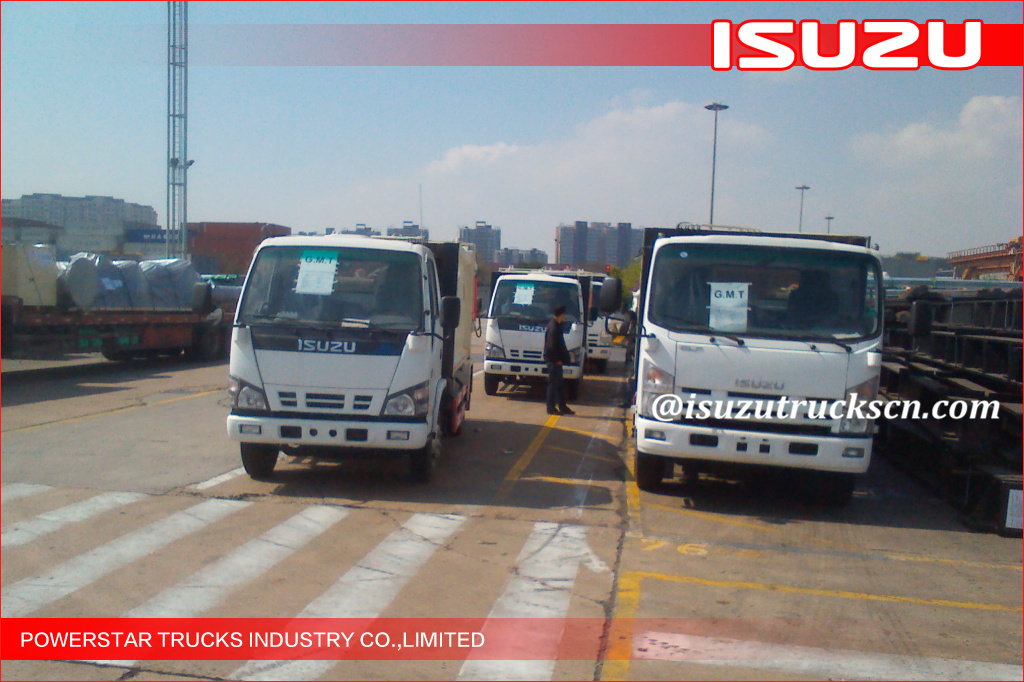 ISUZU 4X2 elf nkr Refuse Compactor / Garbage Trucks