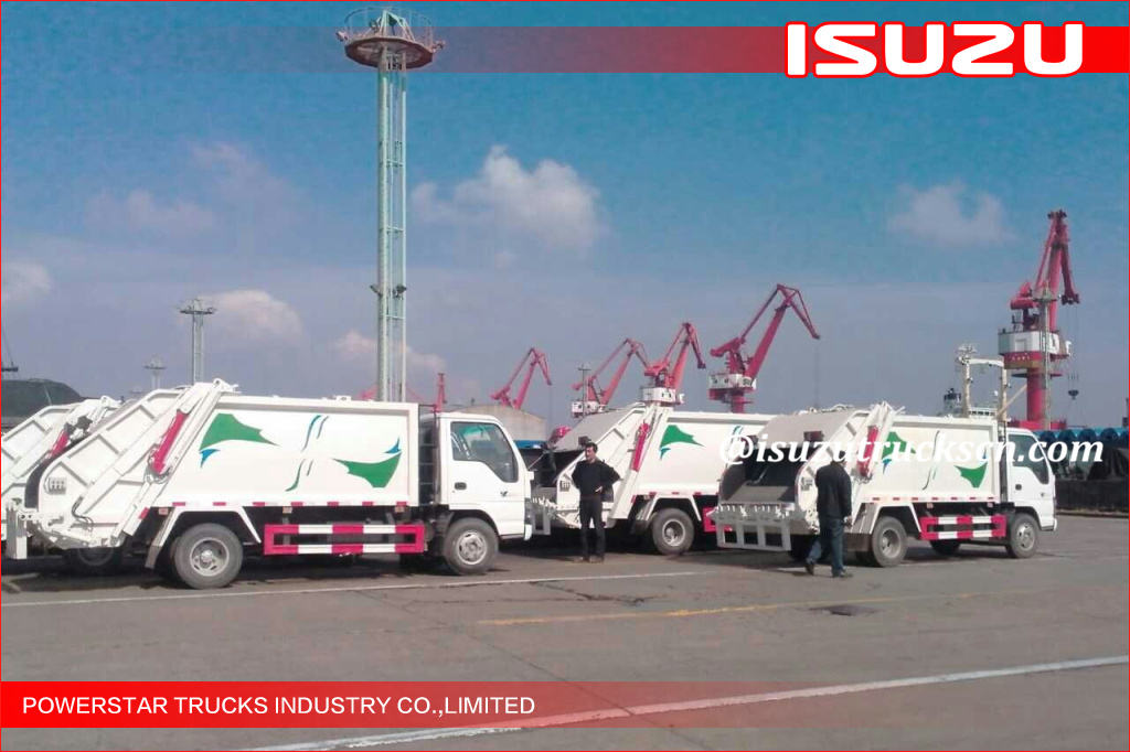 ISUZU 4X2 elf nkr Refuse Compactor / Garbage Trucks