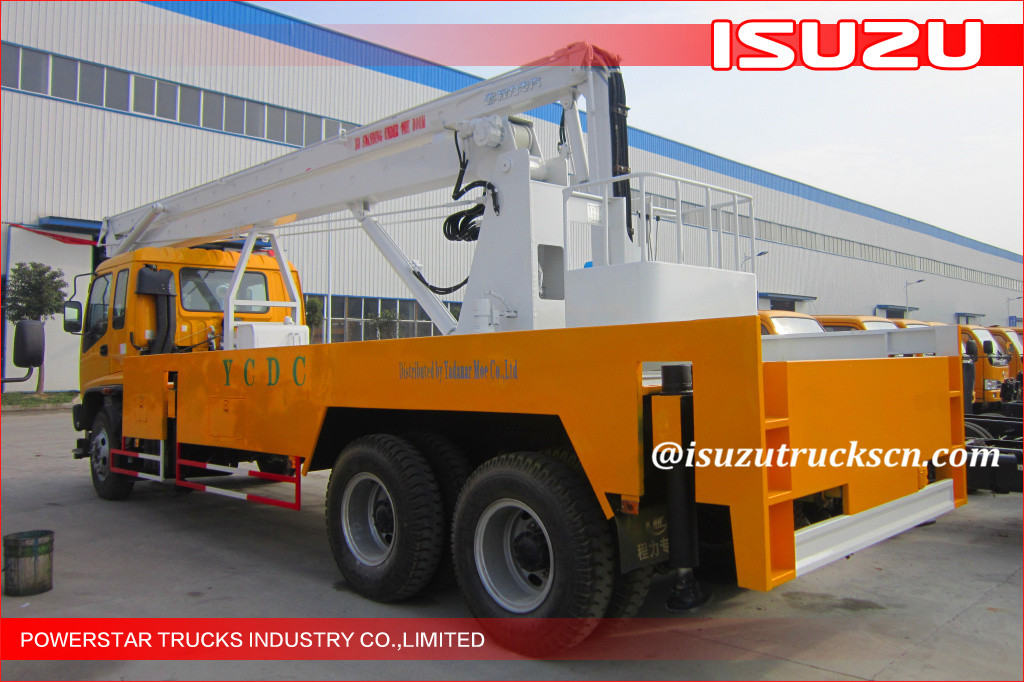 22-26m 6*4 Isuzu Truck High altitude Operation Vehicle