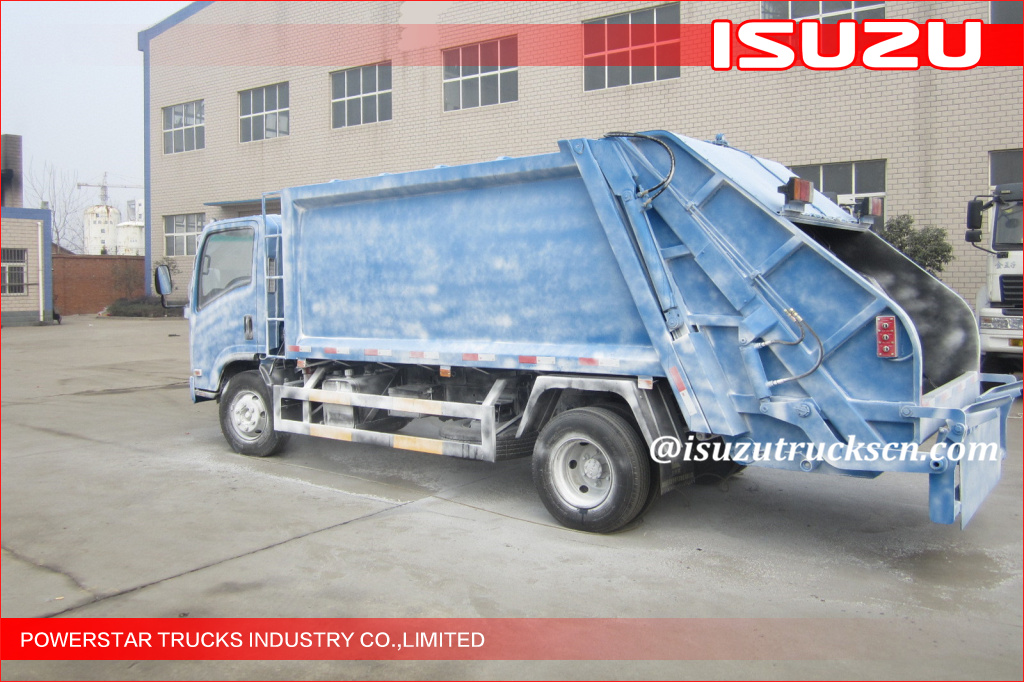 5Tons Isuzu Garage Truck for waste transportation