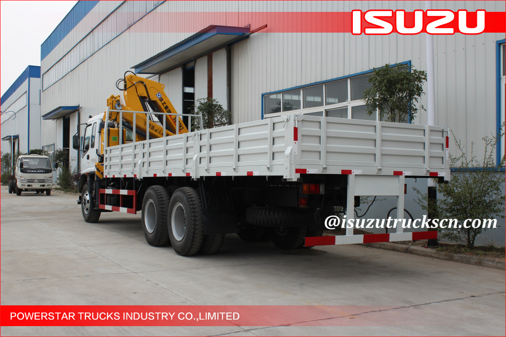 12TON ISUZU Lorry mounted crane