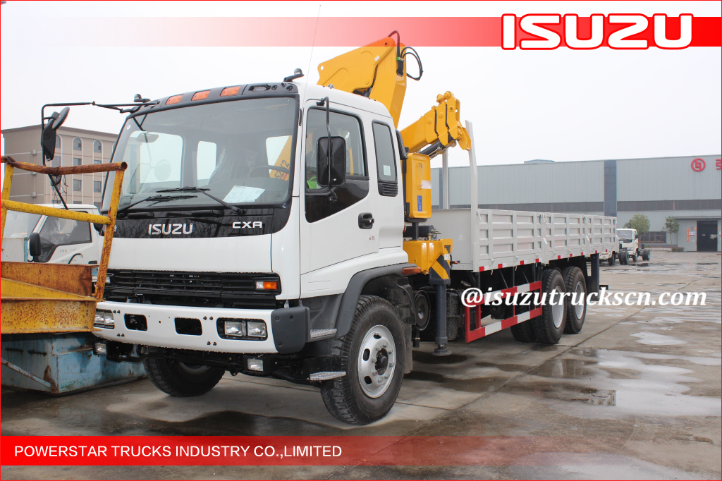 4T Lorry-Mounted Crane Isuzu ELF chassis