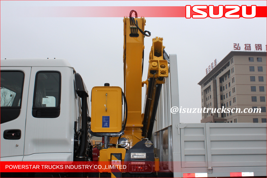 Japanese-made 6.3Ton Truck Crane , Isuzu Truck Mounted Crane, Crane Truck