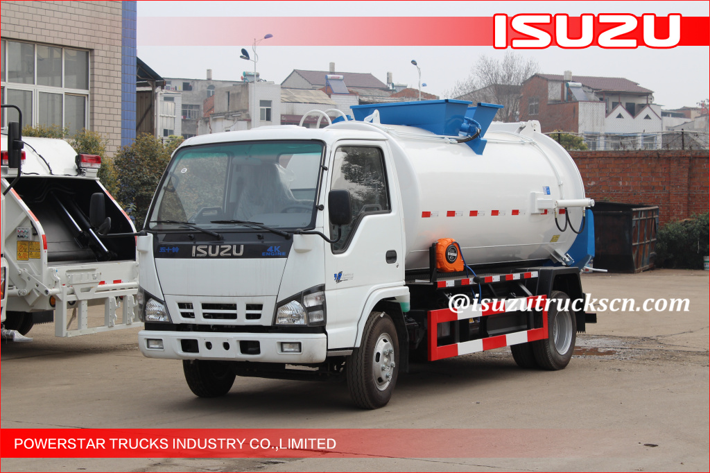 3ton isuzu Mobile Kitchen Garbage Truck food waste collection vehicle Isuzu