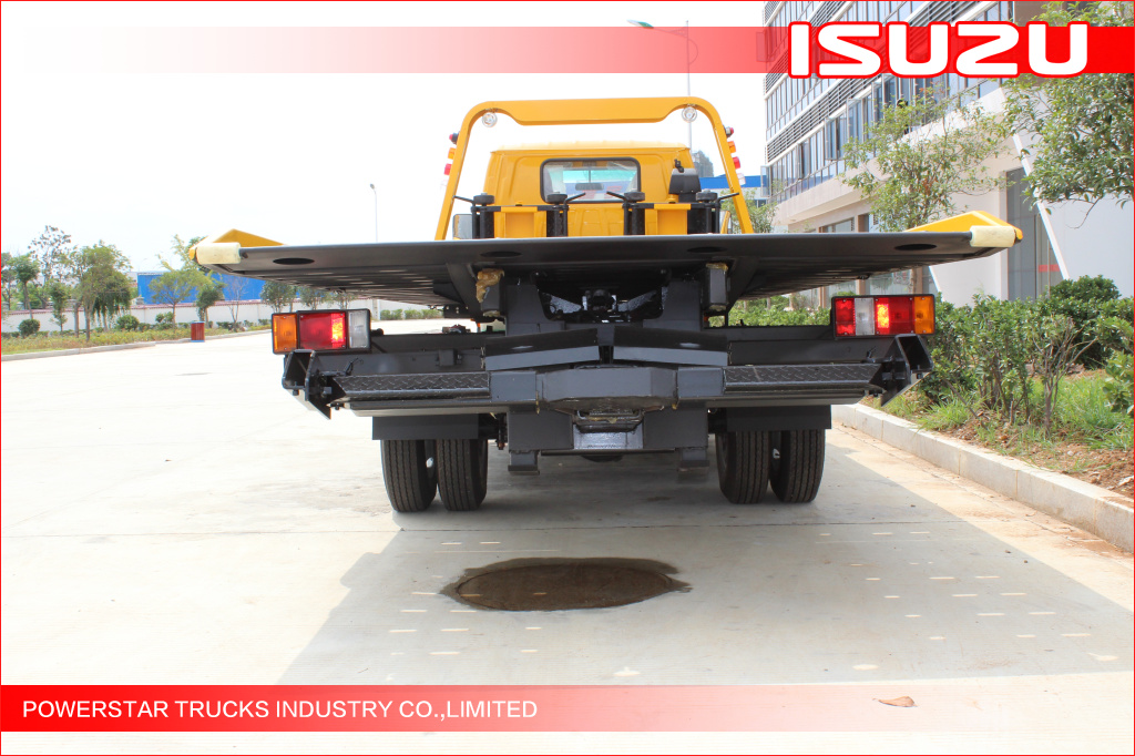 ISUZU road wrecker, tow truck, police rescue truck, isuzu breakdown truck, recovery truck, Isuzu flatbed tow truck, 