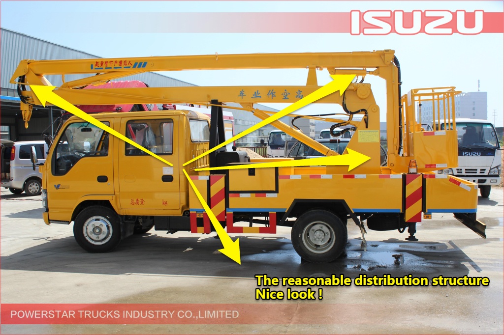 16m quality Isuzu Hydraulic Working Platform Vehicle