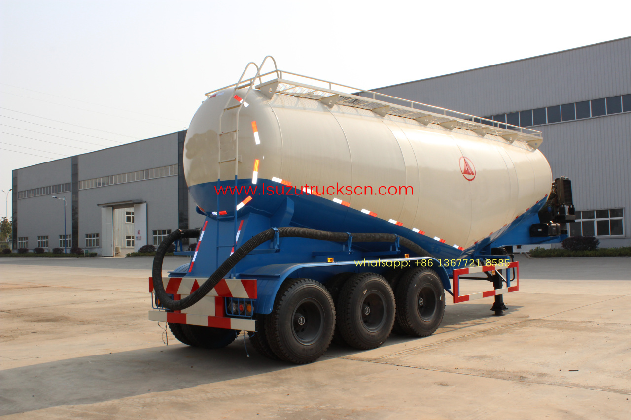 Bulk Cement Trailer (35m3) technical drawing