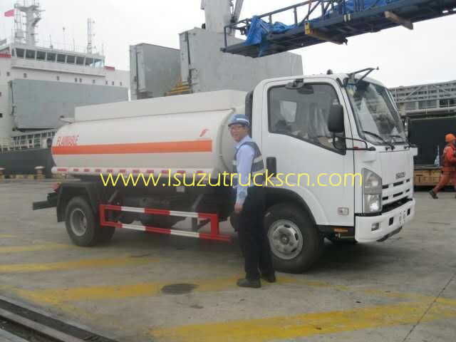 8,000L Isuzu Fuel Bowser Truck to Nigeria