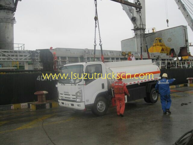 8,000L Isuzu Fuel Bowser Truck to Nigeria