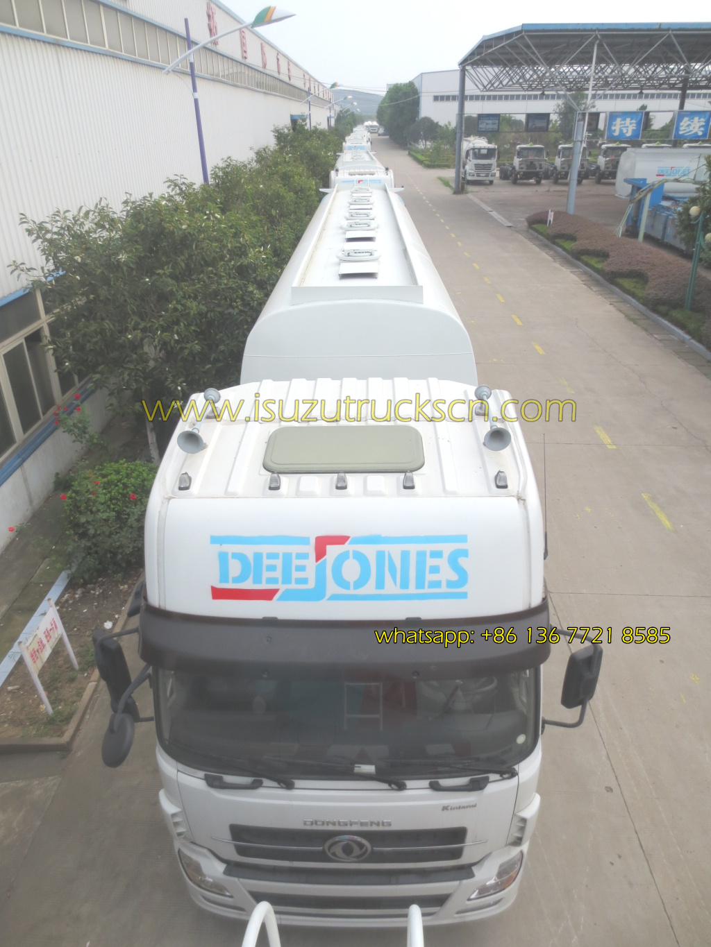 45,000L gasoline transport tank trailer