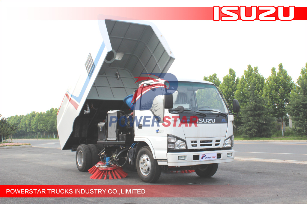 5cbm Isuzu Road Sweeper for Philippines