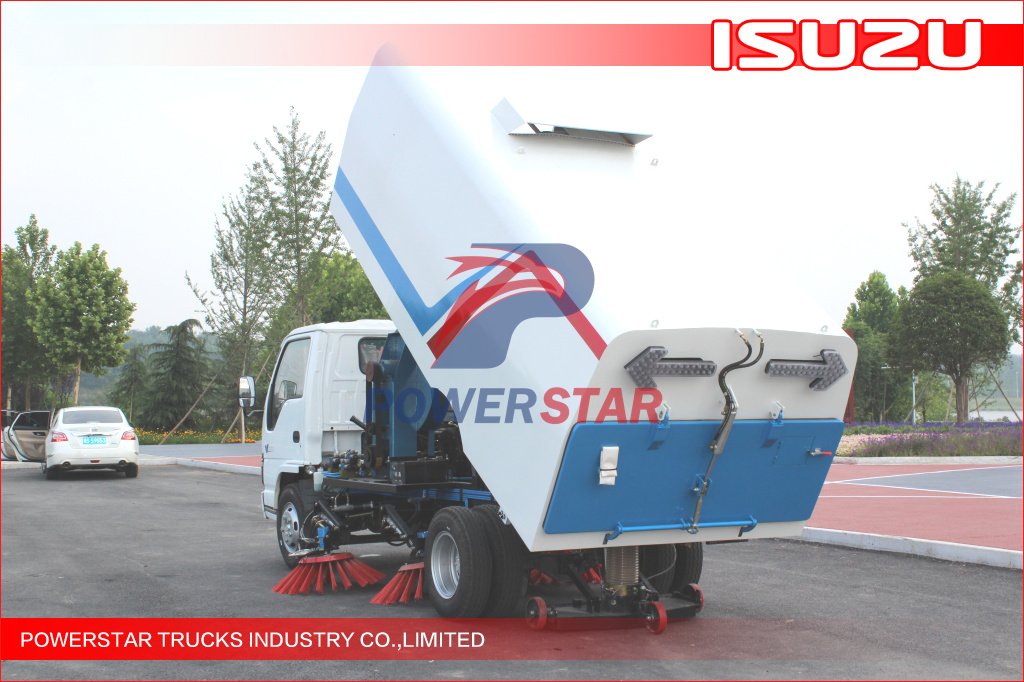 5cbm Isuzu Road Sweeper for Philippines