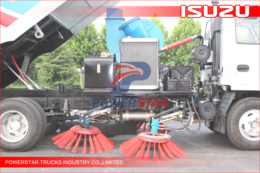 5cbm Isuzu Road Sweeper for Philippines