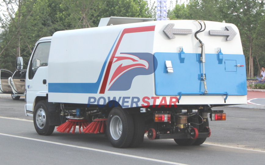 5cbm Isuzu Road Sweeper for Philippines