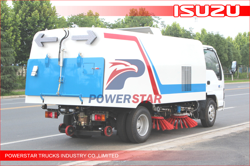 5cbm Isuzu Road Sweeper for Philippines