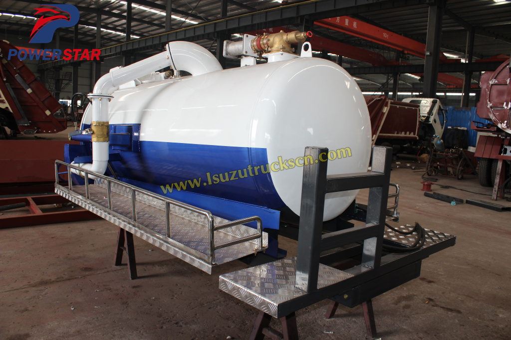 Vacuum sewage suction tanker kits (Vacuum trucks up structure)