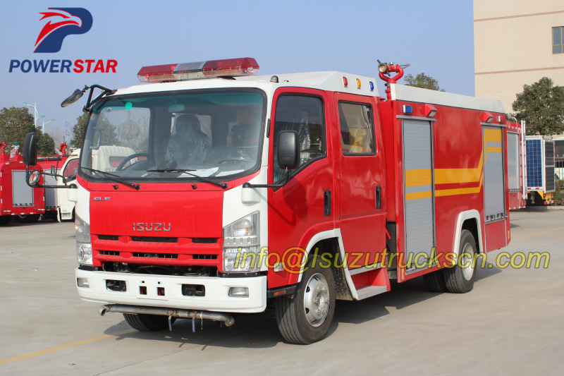 Foam Fire Engine Isuzu (3m3 water+1m3 foam) pictures