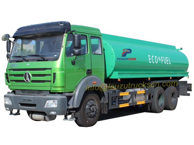 oil refueling truck Beiben petrol fuel tank