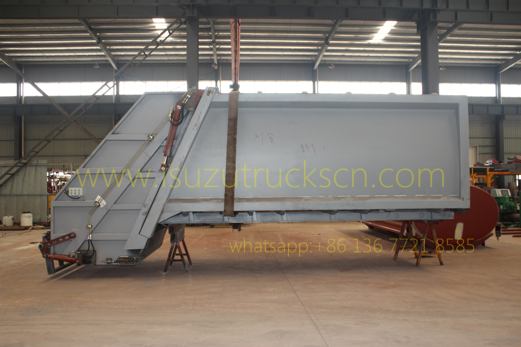 Garbage Compactor Truck Body kit specification details picture