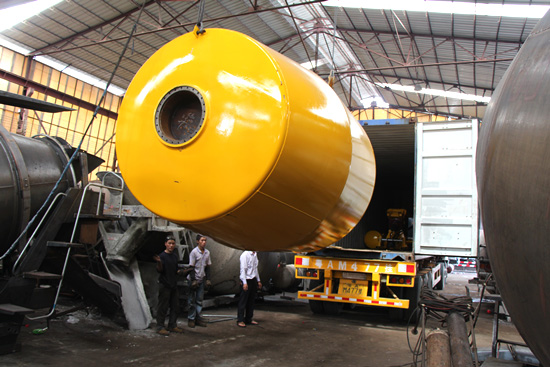 shipment for 8m3 Concrete Mixing Drum Kit 