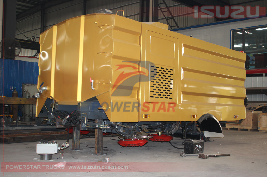 Road sweeper Truck Body kit specification details picture