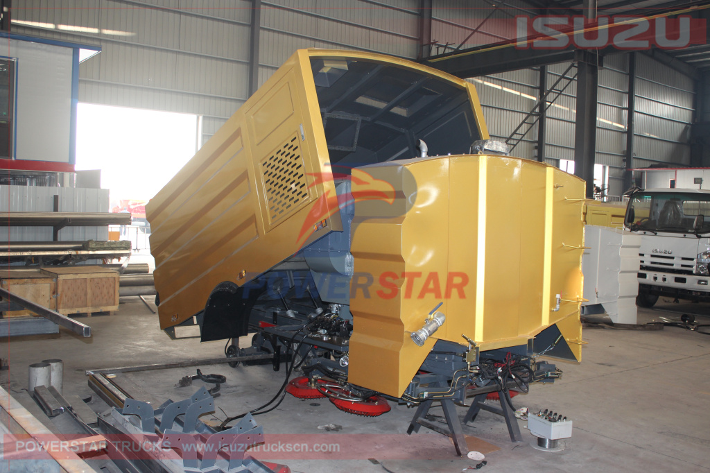 Road sweeper Truck Body kit specification details picture