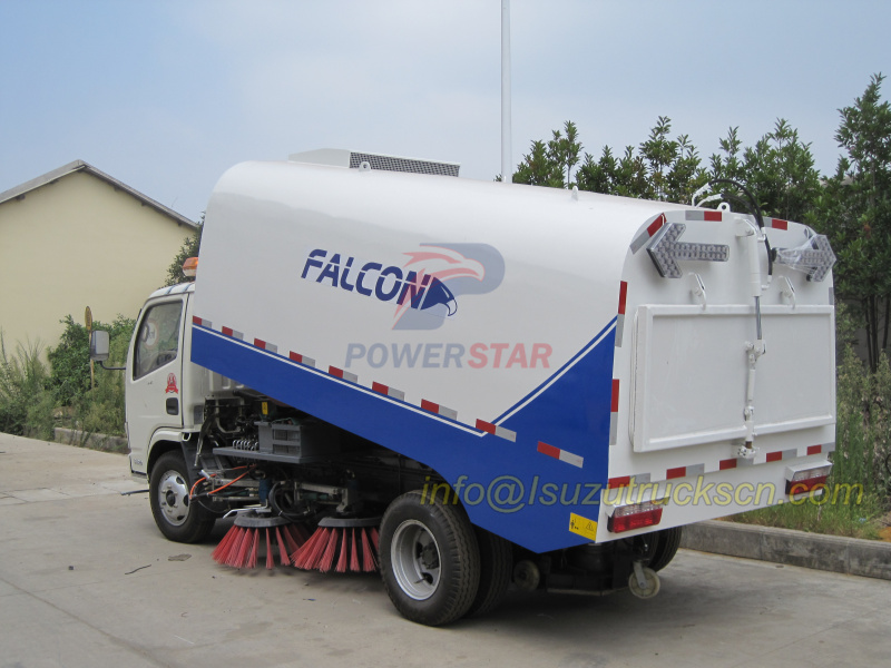 China ARC dustbin body design for street sweeper truck detail pictures