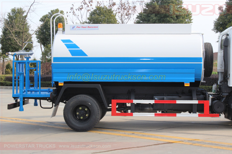 Water Bowsers Isuzu ELF tanker trucks 5,000Liters specification and pictures