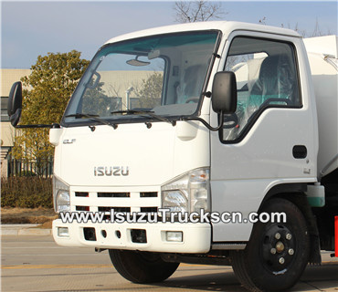 water bowser truck Isuzu truck chassis