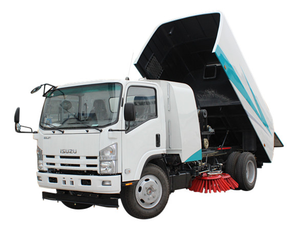 Myanmar Mechanical road sweeping vehicle for sale by powerstar