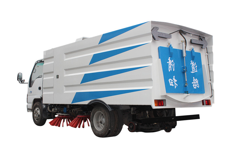 Japan Isuzu Truck mounted road sweeper by powerstar