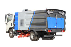 Brush road sweeper for Myanmar