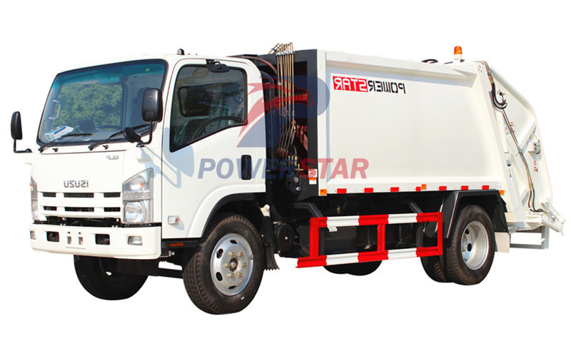 NPR Compression Garbage Truck ISUZU ELF